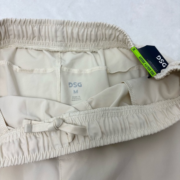 DSG Men's Training Woven Light Cream Joggers Athletic Fit Size M - Picture 5 of 8